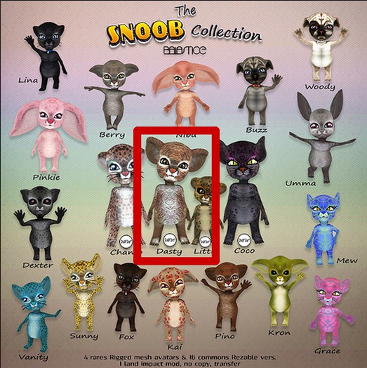 Baiastice_The SNOOB Collection-Dasty-RARE