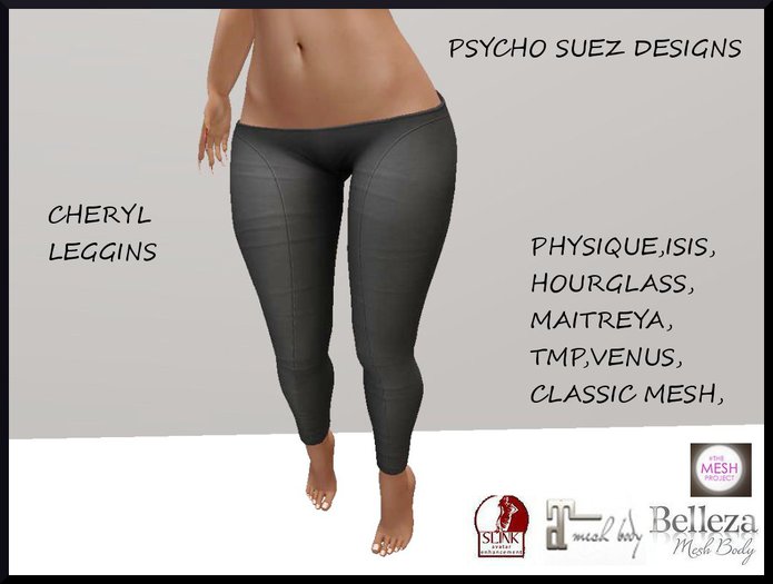 PSD CHERYL LEGGINGS BLACK