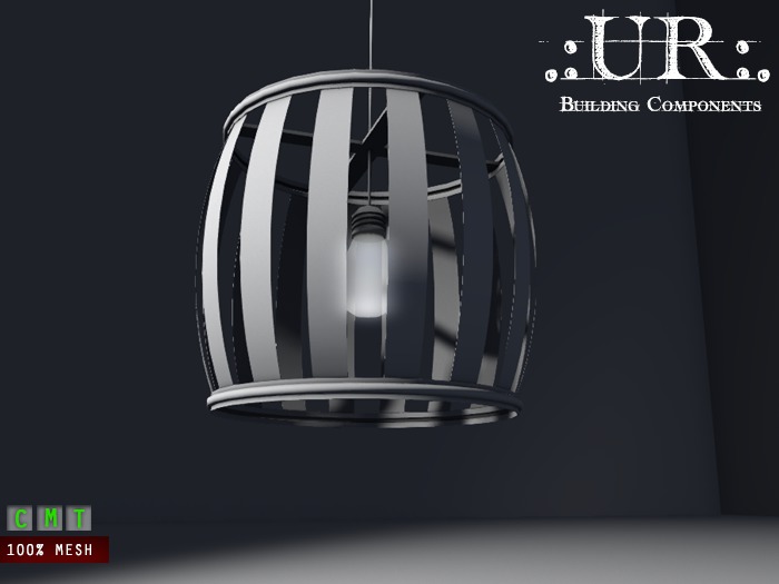.:UR:. Modern Barrel Hanging Light (full perm mesh)