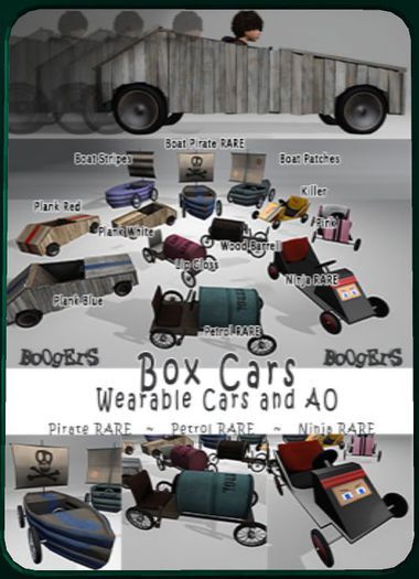 <:*BoOgErS*:> Box Car Petrol RARE 1