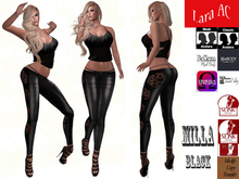 Lara AC Sexy Lace Outfi Milla Black