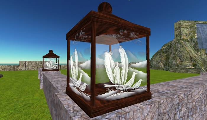 "Birds Of The Desert" Garden Light(Copyable Version)