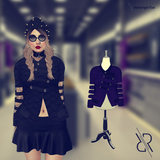 Pixra Clara Jacket Purple