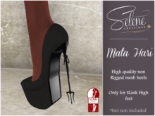 [Selene Creations] Mata Hari Black Shoes
