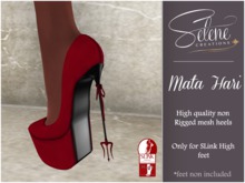 [Selene Creations] Mata Hari Red Shoes