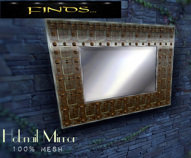 FINDS Hobnail Mirror (Mesh)