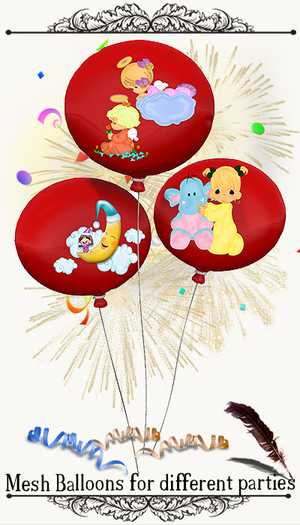 Mesh Balloons for different parties  ML v.19