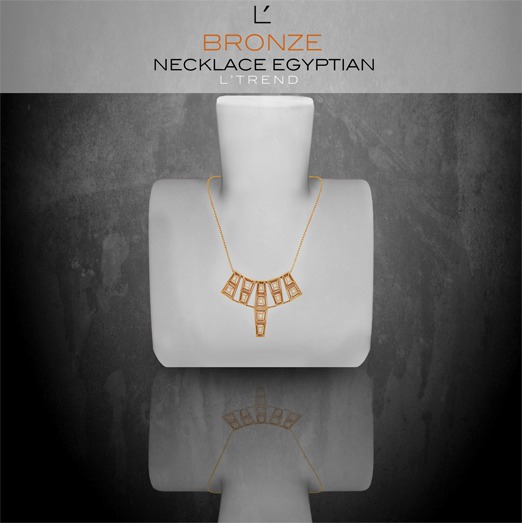 L'TREND PROMOTIONAL NECKLACE - BRONZE