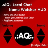.:AQ:. Chat Name Watcher HUD