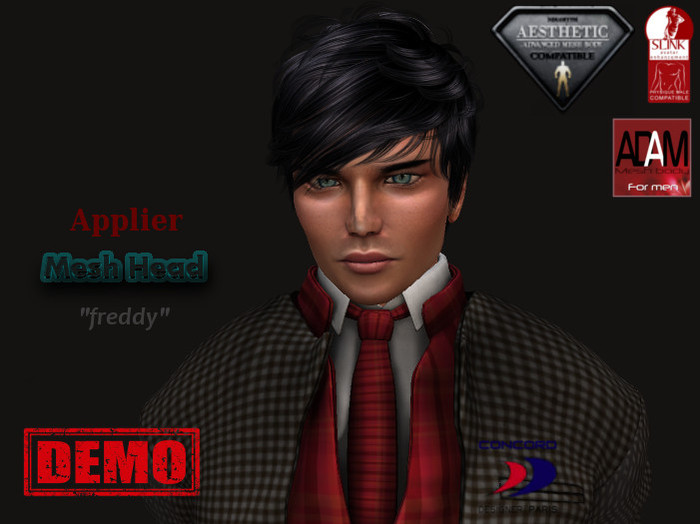 ::::CONCORD:::: Applier Mesh Head "Freddy" HUD 4 DEMO