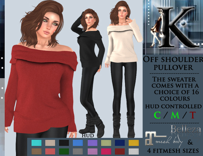 Keresma - Off shoulder pullover