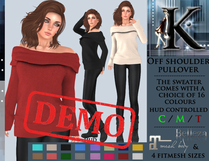 Keresma - Off shoulder pullover DEMO