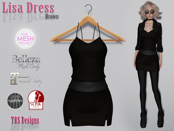Lisa Dress Brown