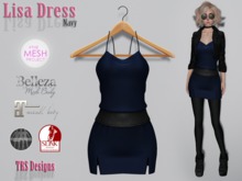 Lisa Dress Navy