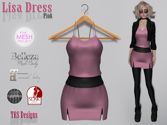 Lisa Dress Pink