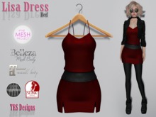 Lisa Dress Red