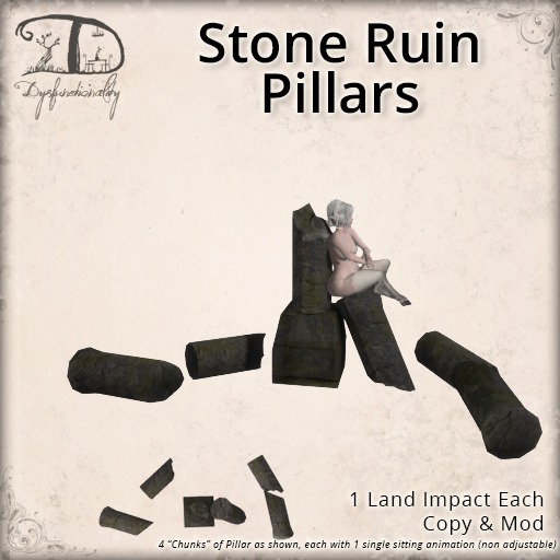 [DDD] Stone Ruin Pillars