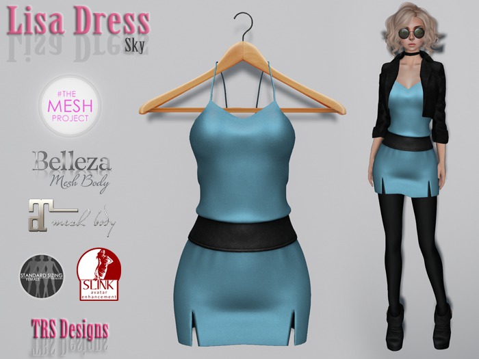 Lisa Dress Sky