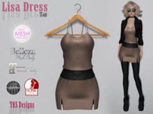 Lisa Dress Tan