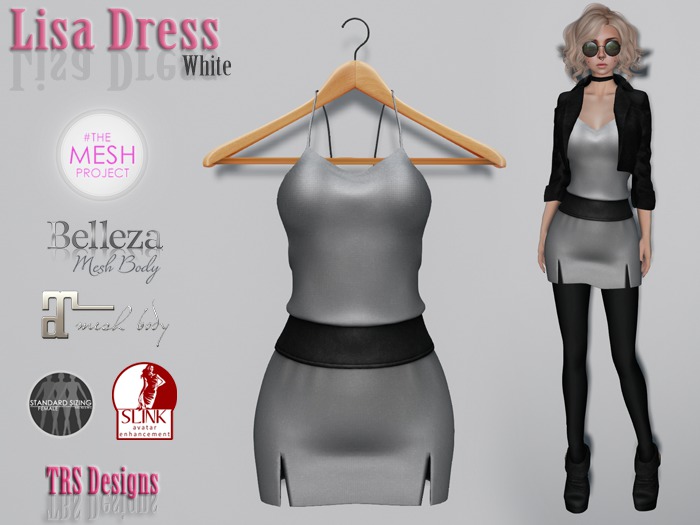 Lisa Dress White