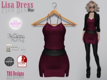 Lisa Dress Wine