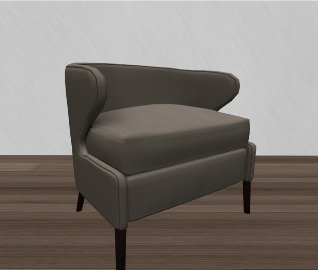 Accent Beige Chair 2 Prim