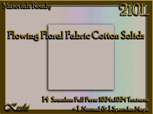 !Kushi! FlowingFloralCOTTON Textures -WEAR TO UNPACK