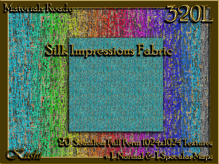 !Kushi! SilkImpressions Textures -WEAR TO UNPACK