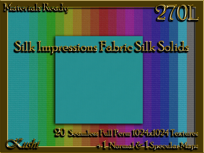 Silk Impressions SILK Solids Fabric Seamless Textures
