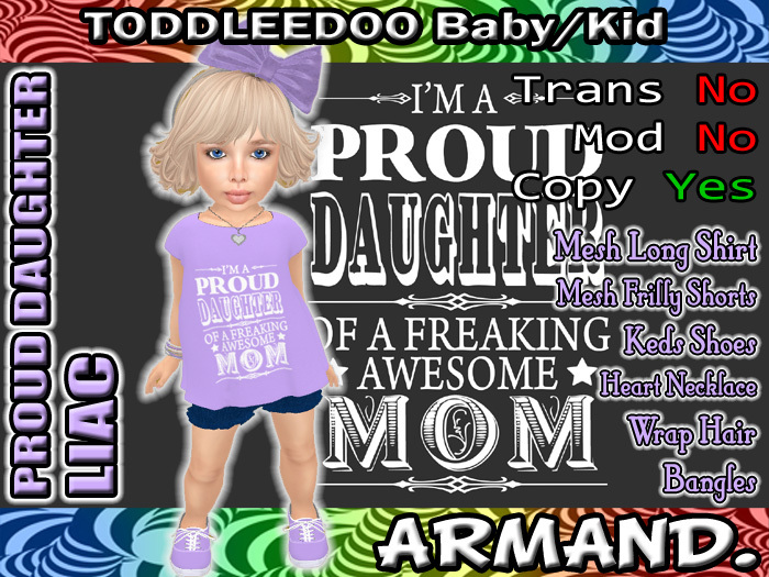--ARMAND-- PROUD DAUGHTER - LILAC