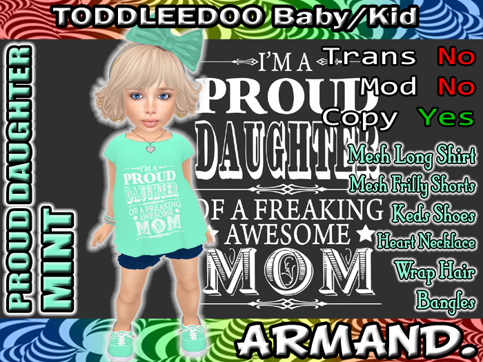--ARMAND-- PROUD DAUGHTER - MINT