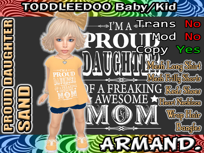 --ARMAND-- PROUD DAUGHTER - SAND