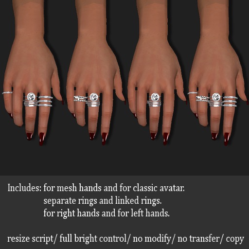 Ring Multi-03 Platinum     -RYCA-