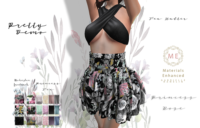 .::Pretty Demo::. Princess Rose & Tea Halter