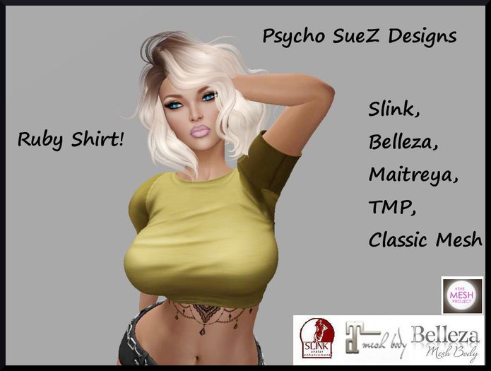 PSD RUBY SHIRT VIVID YELLOW