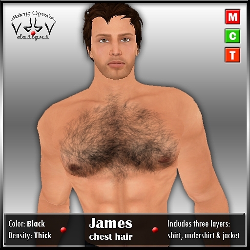 The BODY HAiR SHOP - Chest Hair {James}