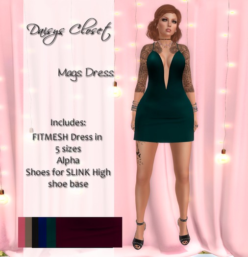 *DC - (Add Me) Mags Dress & Shoes Boxed*