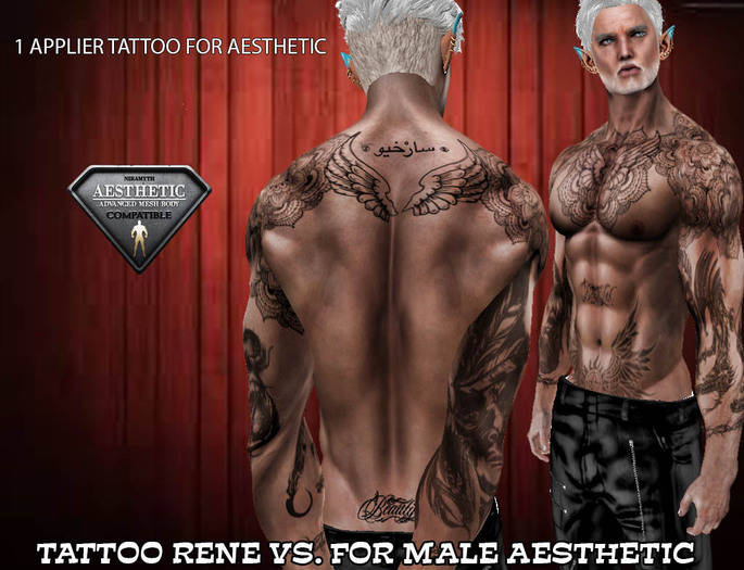 *dafnis TATTOO RENE FOR AESTHETIC MALE