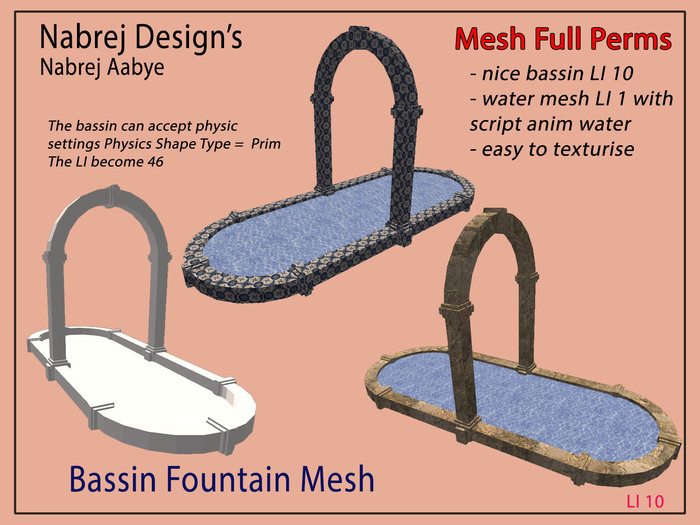 Bassin Mesh boxed Full perms