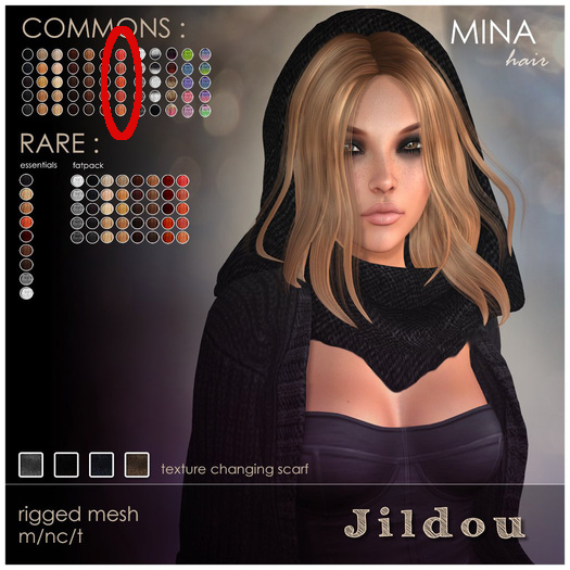 MINA - Jildou - Light red