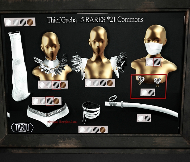 TABOU. Thief Leg Ribbon _ Brown