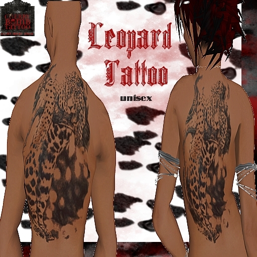 ~CB Leopard Tattoo *Unisex*