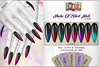 s h o c k shades of black nails luxury series mp