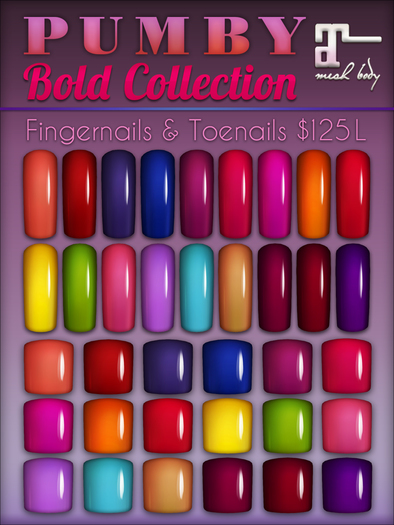 PUMBY* Bold Collection - Maitreya Finger & Toenail Hud