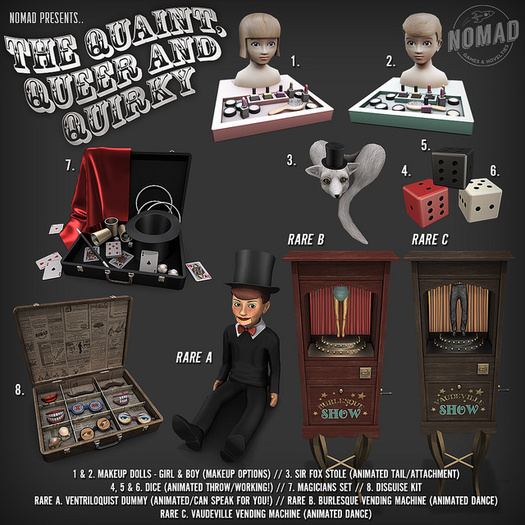 NOMAD // Vaudeville Vending Machine RARE