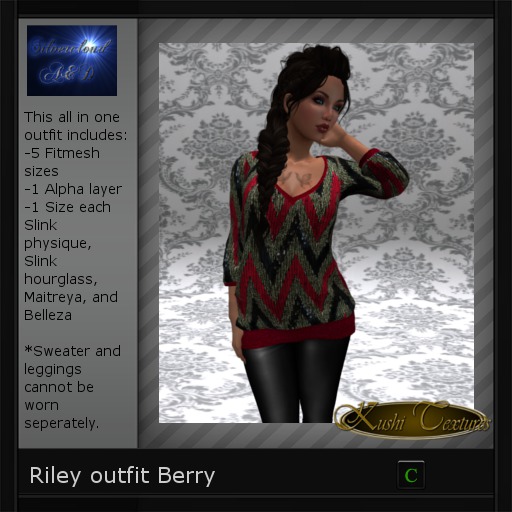 Riley outfit Berry