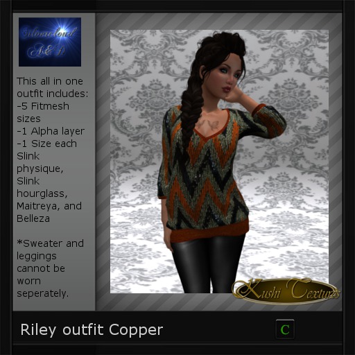 Riley outfit Copper