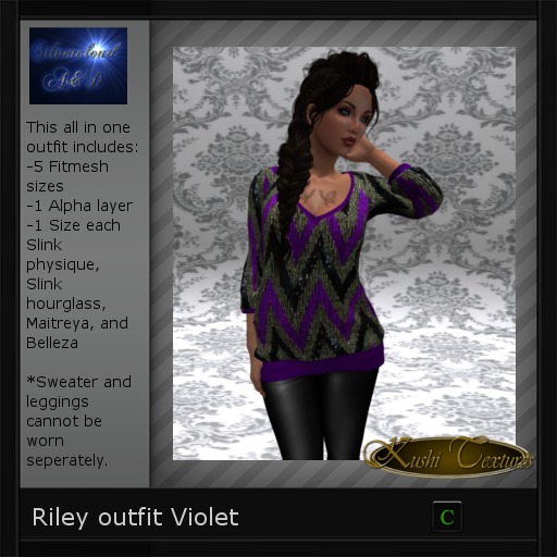 Riley outfit Violet