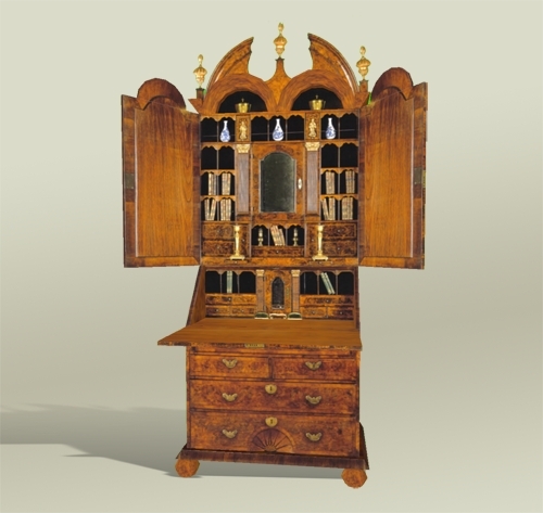 Antique Bureau Bookcase / Highest Quality