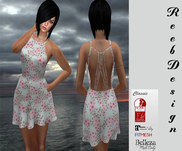 283-Reeb Design dudu strap dress